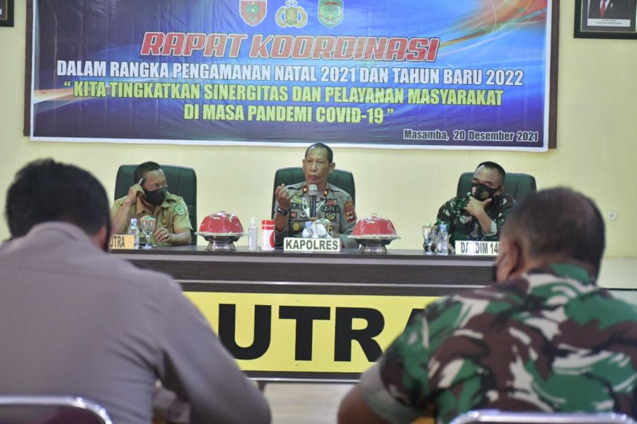 Polres Luwu Utara Siapkan 3 Pos Pengamanan Nataru, Ini Lokasinya